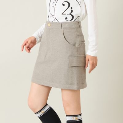 レディース】カーゴスカート（23046552） | Nissa Golf (Women