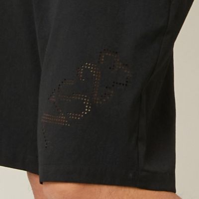 Men's】【接触冷感／UVカット／撥水】パンチングショートパンツ