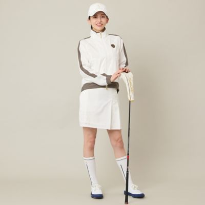Women's】【接触冷感／UVカット／撥水】ストレッチプリーツ
