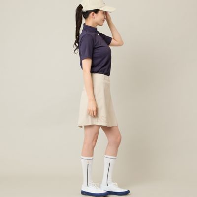 Women's】【接触冷感／UVカット／撥水】ストレッチプリーツ