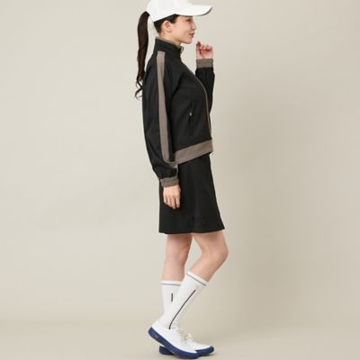 Women's】【接触冷感／UVカット／撥水】ストレッチプリーツ
