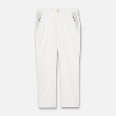 Women's】【ストレッチ】サイドプリントパンツ
