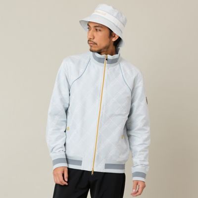 ＜Nissa Golf (Women/Men)＞【Ｍｅｎ’ｓ】【雑誌掲載】米沢織ジャカードブルゾン（２３１０２６０５）