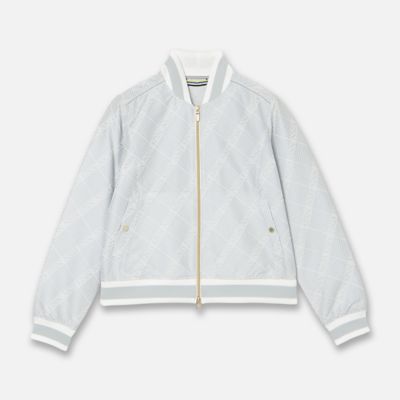 Women's】【セットアップ可】米沢織ジャカードブルゾン