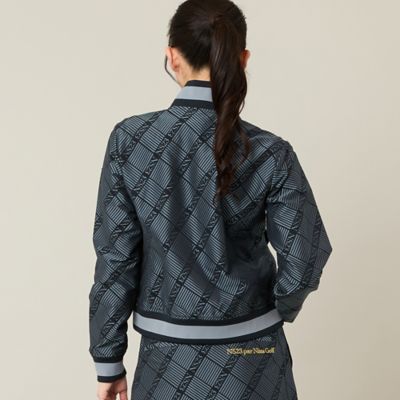 Women's】【セットアップ可】米沢織ジャカードブルゾン