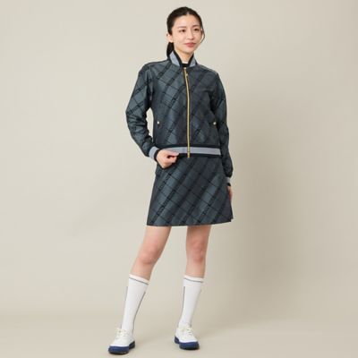 Women's】【セットアップ可】米沢織ジャカードブルゾン