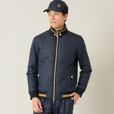 Nissa Golf (Women/Men)/ニッサゴルフ ロゴキルティング中綿ブルゾン(23106502) 30ブラック スポーツウェア【三越伊勢丹/公式】