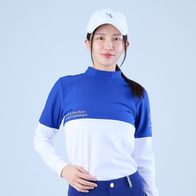 【レディース】切り替えモックネック（２３１２２５５０）