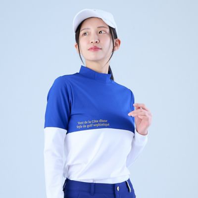 【レディース】切り替えモックネック（２３１２２５５０）