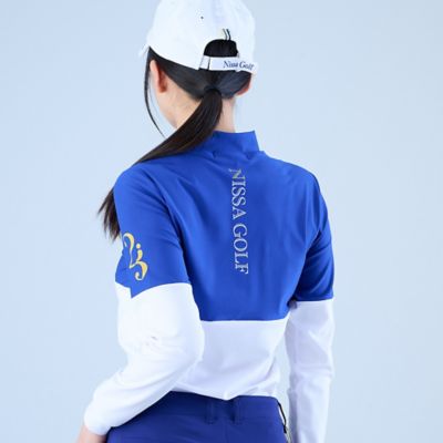 【レディース】切り替えモックネック（２３１２２５５０）