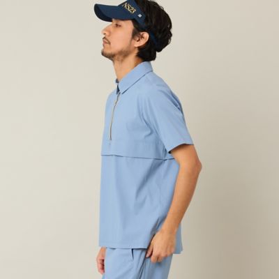Men's】【セットアップ可】【接触冷感／UVカット／撥水】ハーフ
