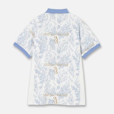 Men's】ミモザプリントポロシャツ（23122611） | Nissa