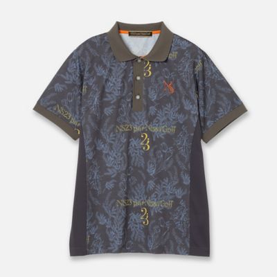 Men's】ミモザプリントポロシャツ（23122611） | Nissa