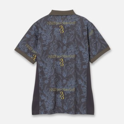 Men's】ミモザプリントポロシャツ（23122611） | Nissa