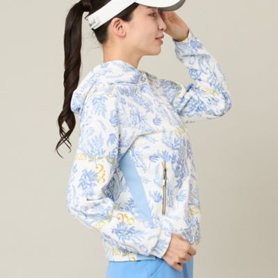 Women's】【接触冷感／UVカット／吸水速乾】ミモザフーディー