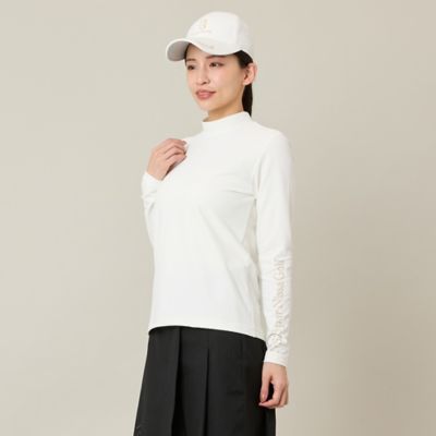 ＜Nissa Golf (Women/Men)＞【Ｗｏｍｅｎ’ｓ】【吸湿速乾／ＵＶカット／遮熱】メッシュカットソー（２３１２２６５２）