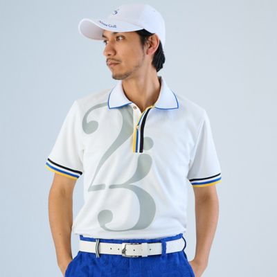 Nissa Golf (Women/Men)/ニッサゴルフ 【メンズ】パネルジャカードポロシャツ(23123510)