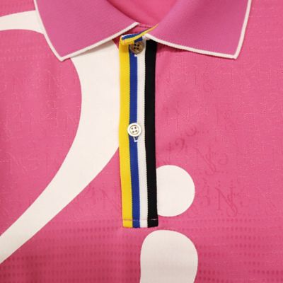 【メンズ】パネルジャカードポロシャツ（２３１２３５１０）