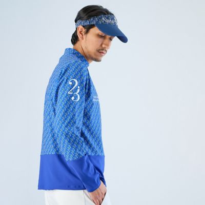 メンズ】モノグラム長袖モックネック（23123511
