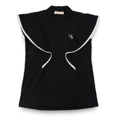 【レディース】ラッフルスリーブモックネック（２３１２３５５１）