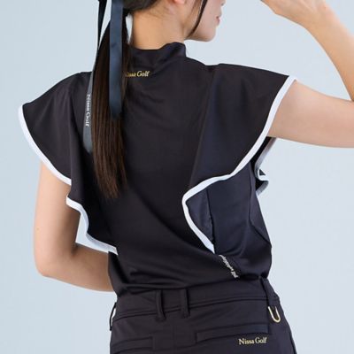 【レディース】ラッフルスリーブモックネック（２３１２３５５１）