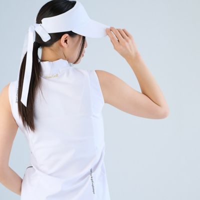 【レディース】ノースリーブモックネック（２３１２３５５５）