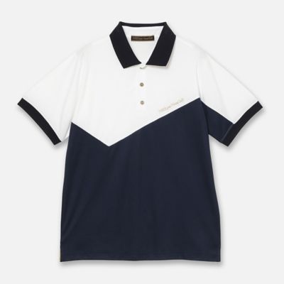 Nissa Golf (Women/Men)/ニッサゴルフ 【Ｍｅｎ&rsquo;ｓ】【吸水速乾】アシンメトリーポロ（２３１２３６０１）