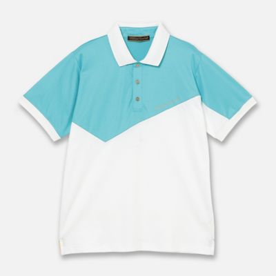 Men's】【吸水速乾】アシンメトリーポロ（23123601