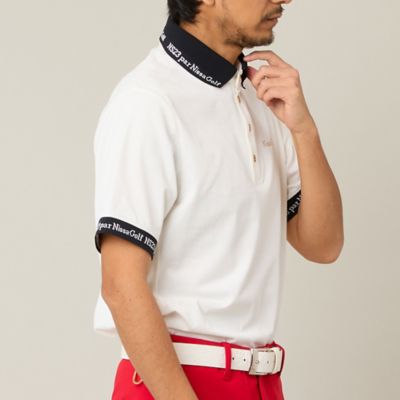 Men's】ロゴ襟アクティブポロシャツ（23123608） | Nissa