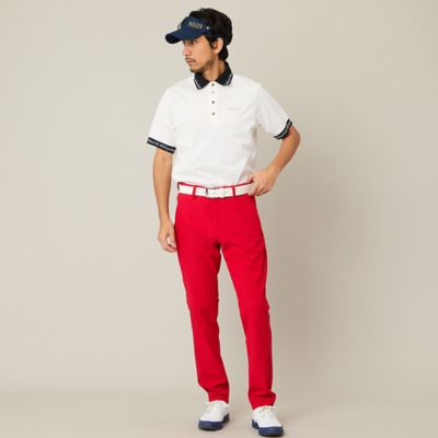 Men's】ロゴ襟アクティブポロシャツ（23123608） | Nissa