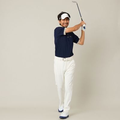 M 新品 AUTRY オートリー ゴルフ ポロシャツ golf Men's】ロゴ襟アクティブポロシャツ（23123608） | Nissa