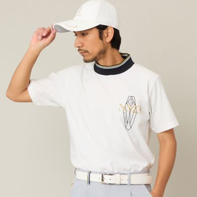 Men's】マリンモチーフモックネック（23124602） | Nissa