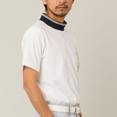Men's】マリンモチーフモックネック（23124602） | Nissa