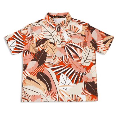 Men's】ボタニカルプリントポロシャツ（23124632