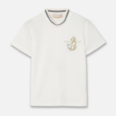 Women's】マリンプリントモックネック（23124651