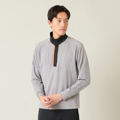 ＜Nissa Golf (Women/Men)＞【メンズ】アドエルムモックネックインナー（２３１２５５０５）