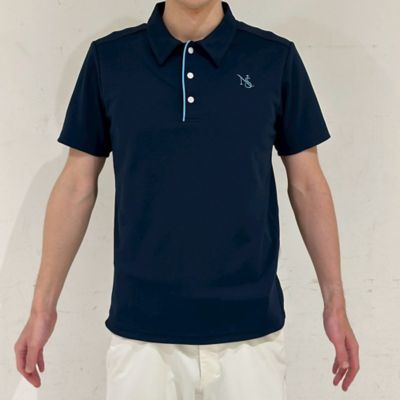 Men's】ロゴ刺繍ポロシャツ（23125507） | Nissa Golf