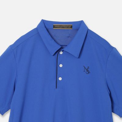 Men's】ロゴ刺繍ポロシャツ（23125507） | Nissa Golf