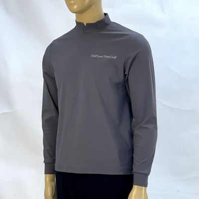 Nissa Golf (Women/Men)/ニッサゴルフ 長袖モックネック(23125508) 15グレー スポーツウェア【三越伊勢丹/公式】