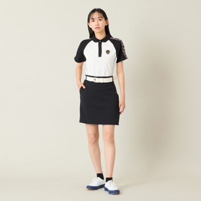 レディース】配色半袖ポロシャツ（23125552） | Nissa Golf