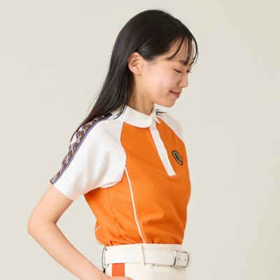 レディース】配色半袖ポロシャツ（23125552） | Nissa Golf