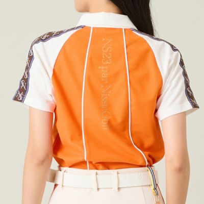 レディース】配色半袖ポロシャツ（23125552） | Nissa Golf