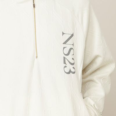 Men's】膨れJQ ハーフZIPモック（23125613） | Nissa