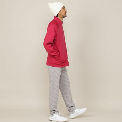 Men's】膨れJQ ハーフZIPモック（23125613） | Nissa