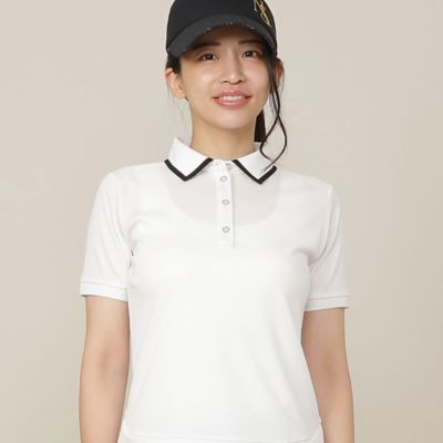 【未着用】23区 GOLF レディース 半袖ポロシャツ サイズ0 タグ付き 未着用】23区 GOLF レディース 半袖ポロシャツ サイズ0 タグ付き 23区
