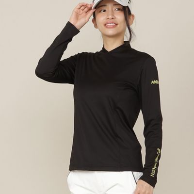 Women's】AddElm 長袖モックネック（23125655