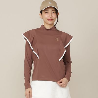 レザレクション　新品　Lサイズ フリルモックネック Women's】フリルモックネック（23125662） | Nissa Golf