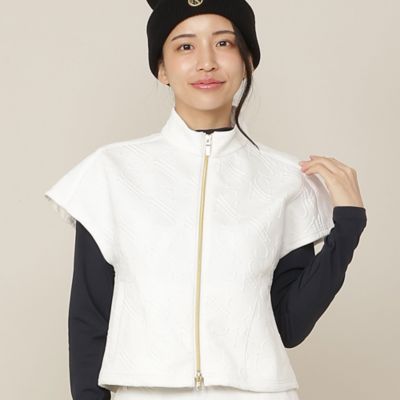 Women's／セットアップ対応】膨れJQ ZIPベスト