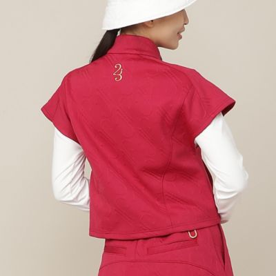 Women's／セットアップ対応】膨れJQ ZIPベスト