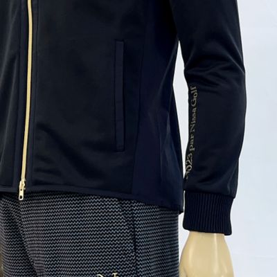 メンズ】WarmdArt裏フリース×ナイロン布帛ジップアップ